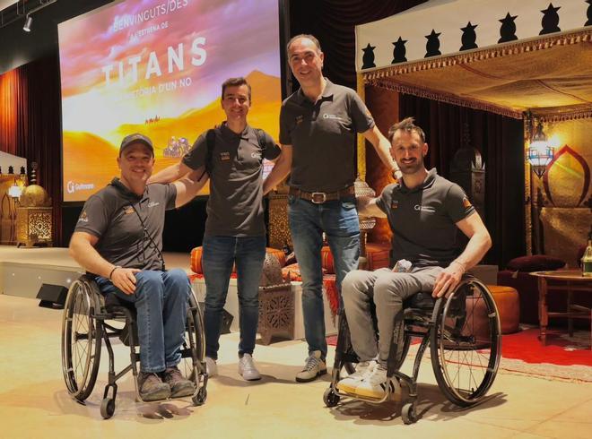 Guttmann porta la inclusió fins a la meta de la Titan Desert