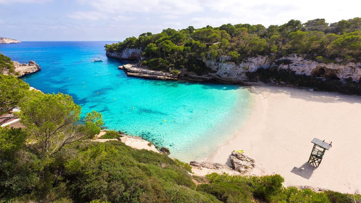 Playa de Cala Llombards Santanyi (Mallorca)