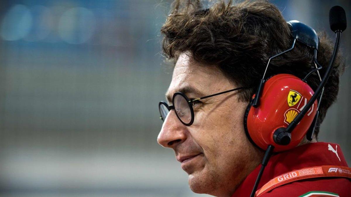 Mattia Binotto, jefe de Ferrari