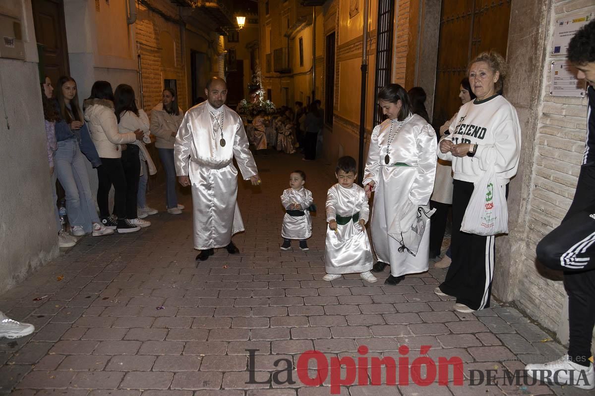 Los niños toman las calles de Caravaca en la procesión de Lunes Santo