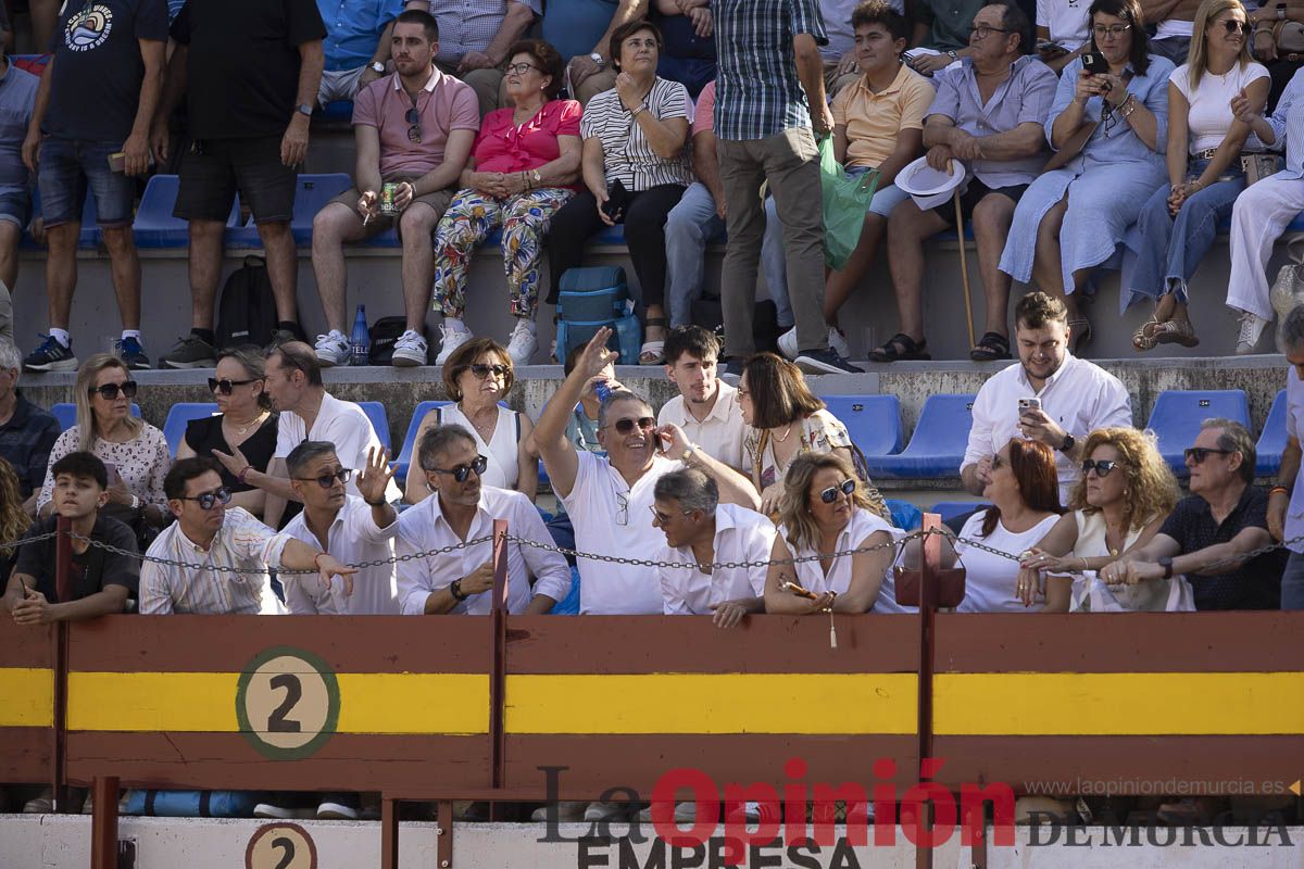 Corrida de toros en Abarán (El Fandi, Emilio de Justo, El Payo)