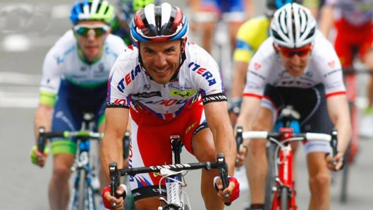 Joaquim Rodriguez 'Purito', durante la vuelta al País Vasco