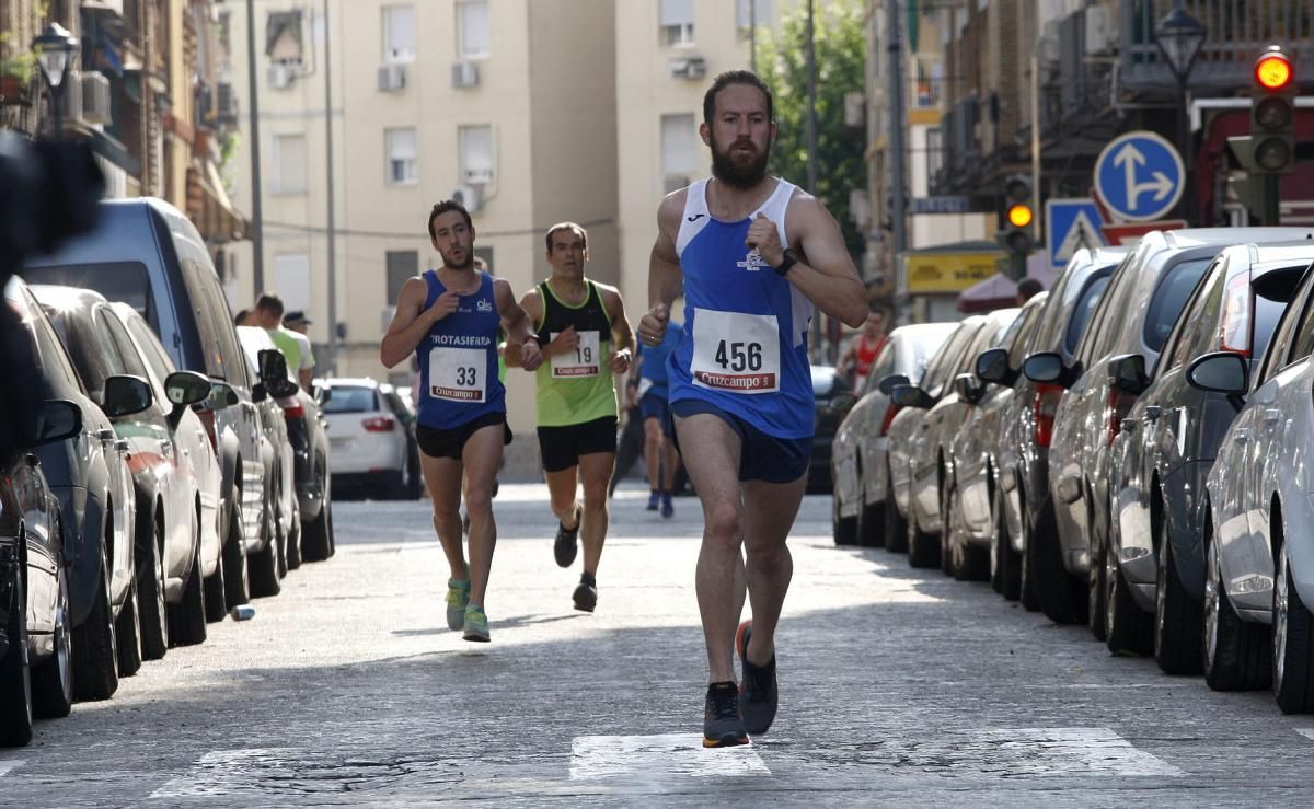 Virtudes Corpas y Jesús Ballesta vencen en la Carrera María Auxiliadora