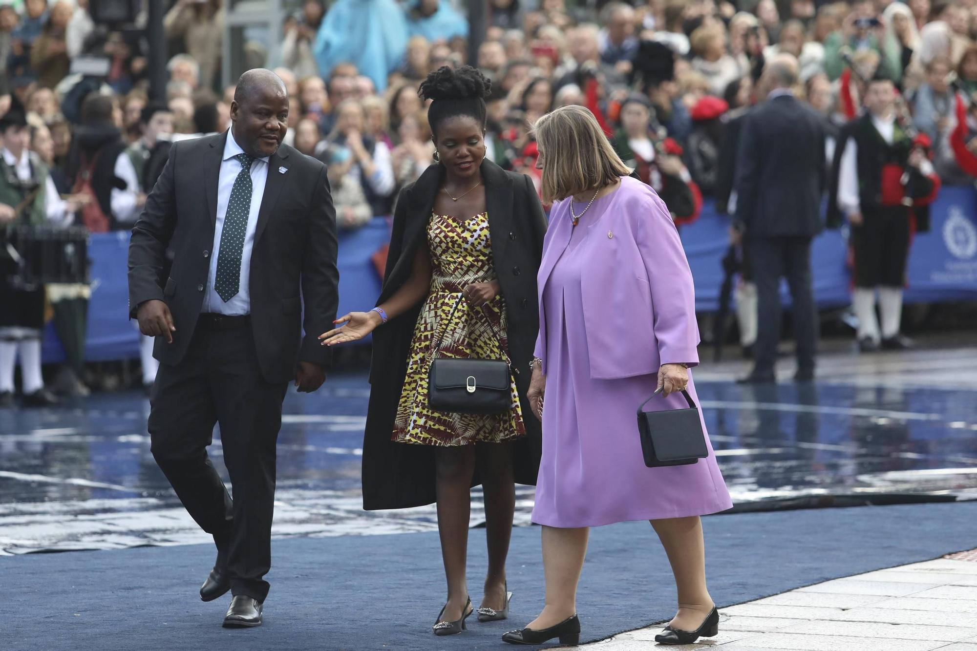 EN IMÁGENES: Así fue la alfombra azul de los Premios Princesa de Asturias 2023