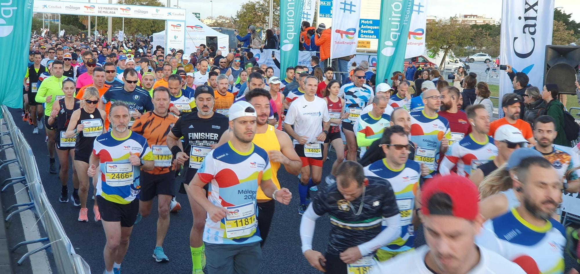 Búscate en la XXXIII Media Maratón que se ha celebrado en Málaga en la mañana de este domingo 10 de marzo de 2024 