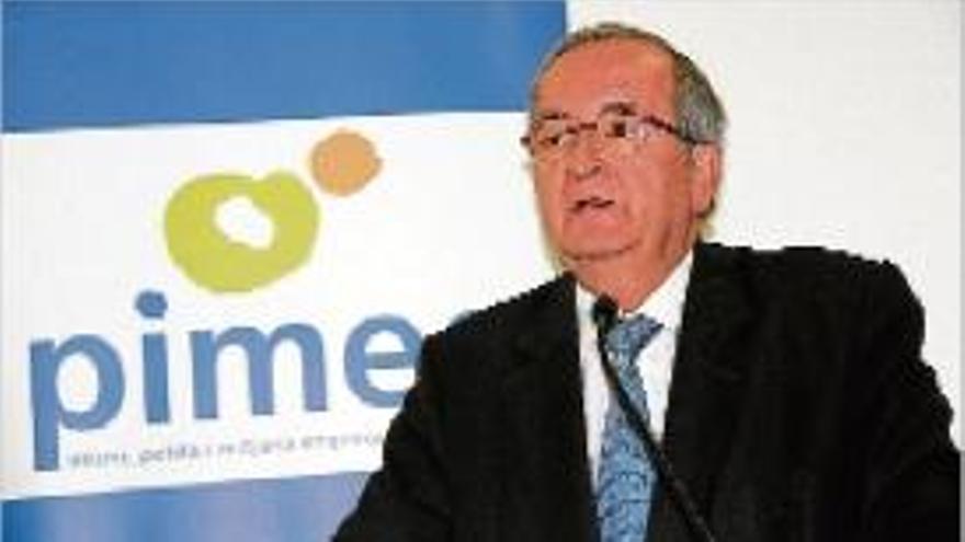 El president de Pimec, Josep González