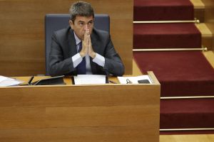 Primera sesión de control a Mazón tras la DANA