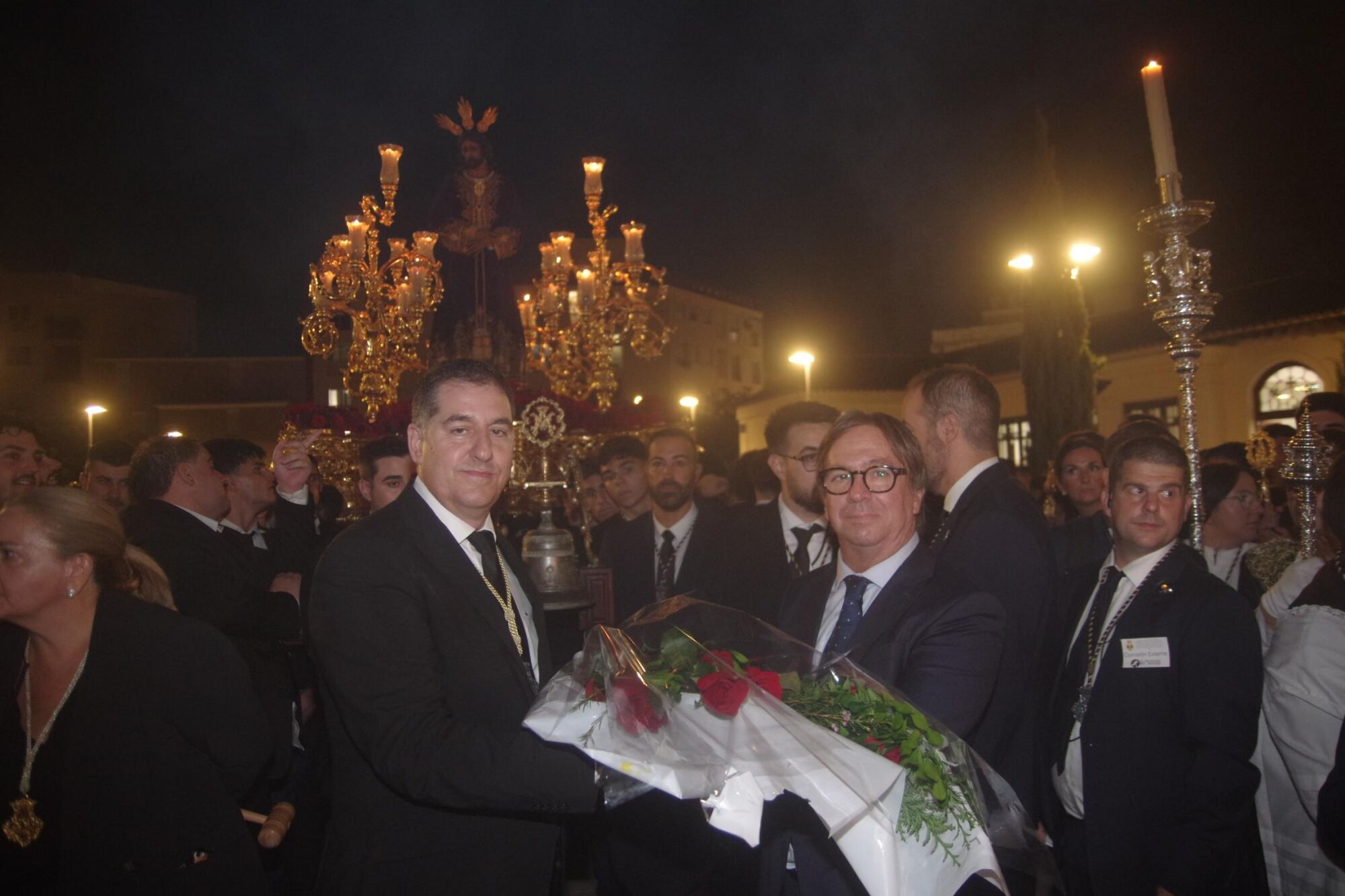 Salida extraordinaria del Señor de la Soledad por el 25 aniversario de su bendición