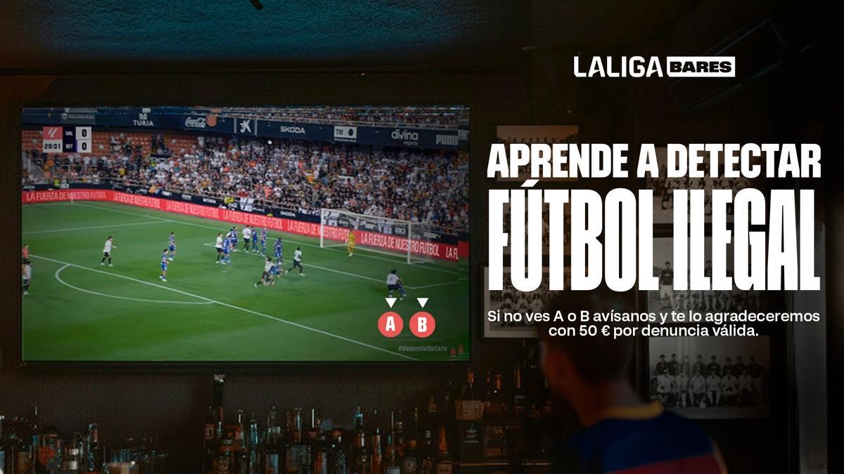 50 euros por denunciar al bar de tu barrio: la nueva ofensiva de LaLiga contra la piratería.