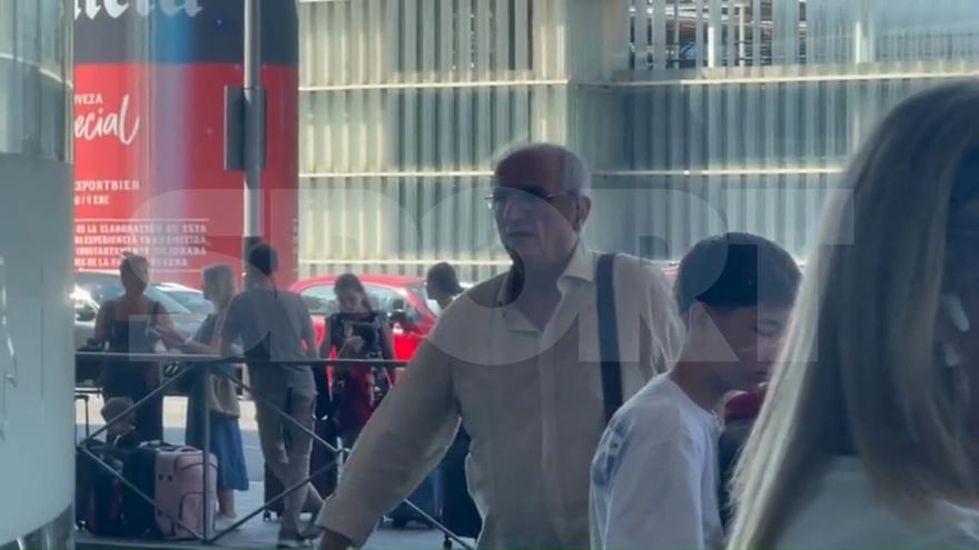 El secretario de la comisión médica de La Liga, en la Ciutat Esportiva Joan Gamper por la lesión de Ter Stegen