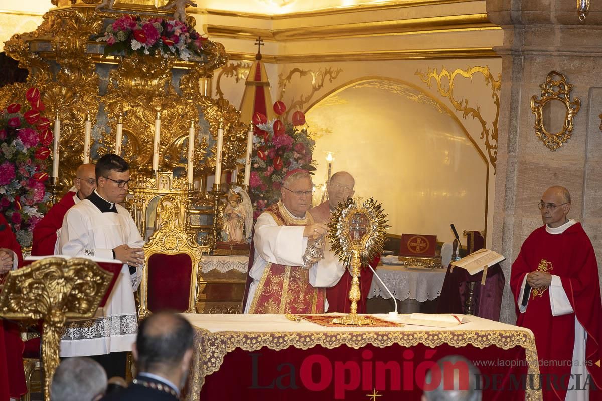 Así se ha vivido en Caravaca la clausura del Quinario de la Vera Cruz