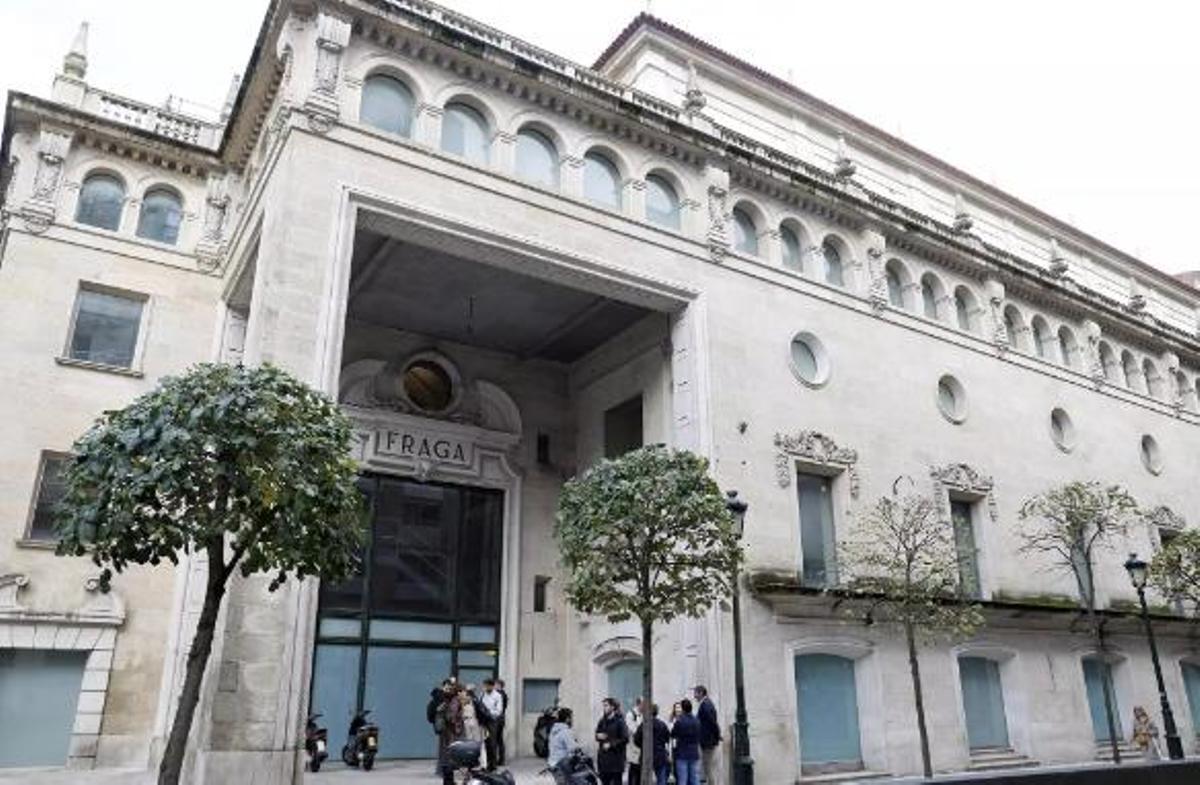 Exterior del teatro Fraga de Vigo.