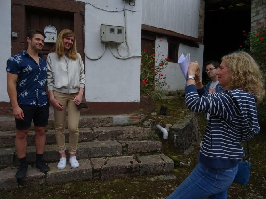 Oskar Proy visita Cangas