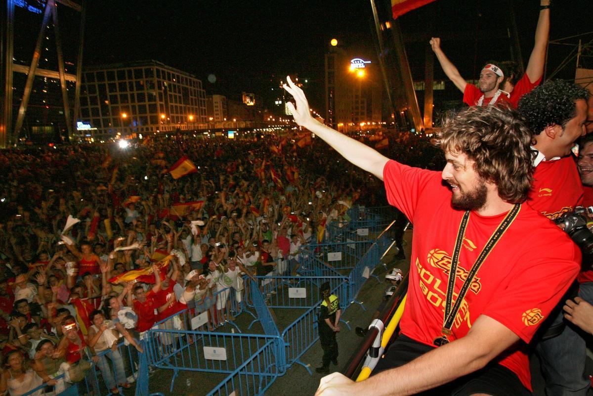 La carrera de Pau Gasol, en imágenes