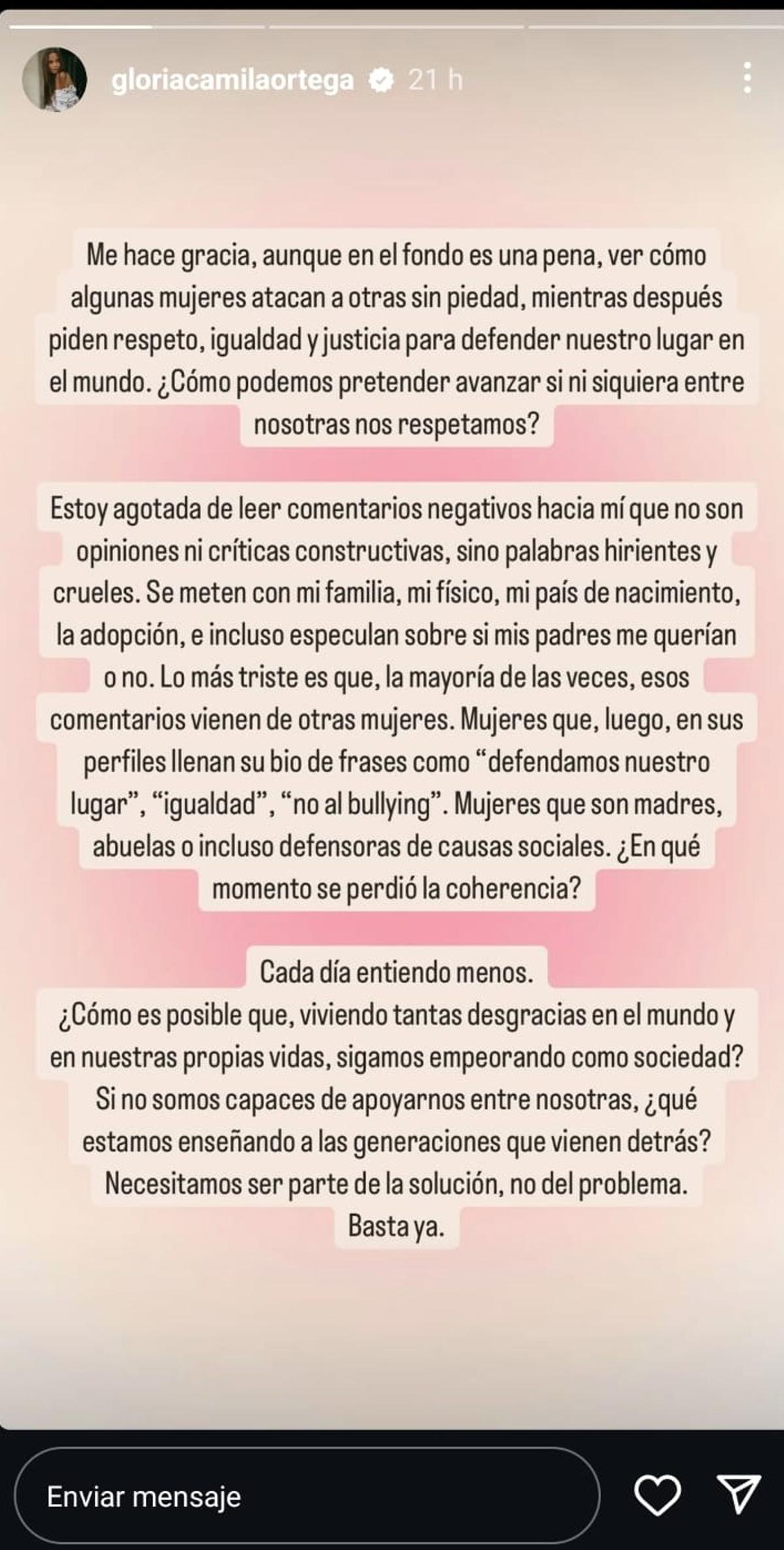 Contundente comunicado