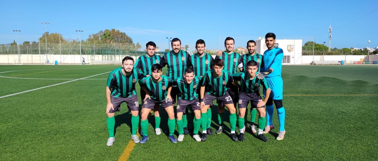 Once inicial del Daimús CF en el partido de ayer