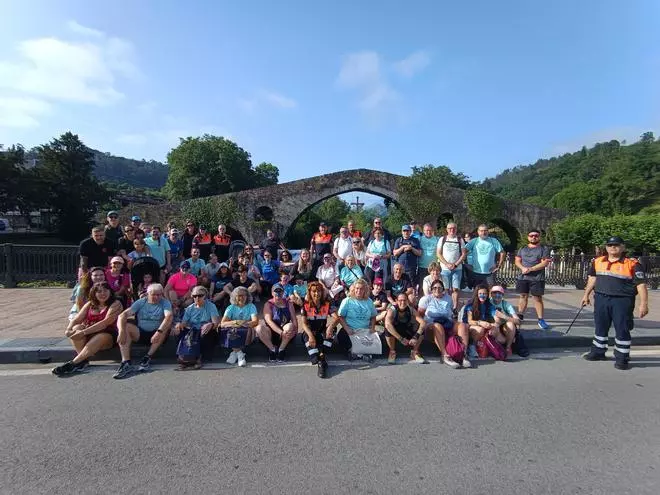 El "Ejército de Javi" "conquista" Covadonga