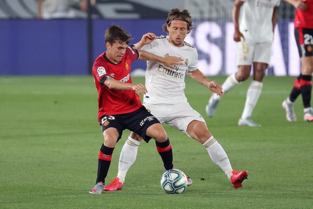 El Mallorca da la cara ante el Real Madrid en el debut de Luka Romero