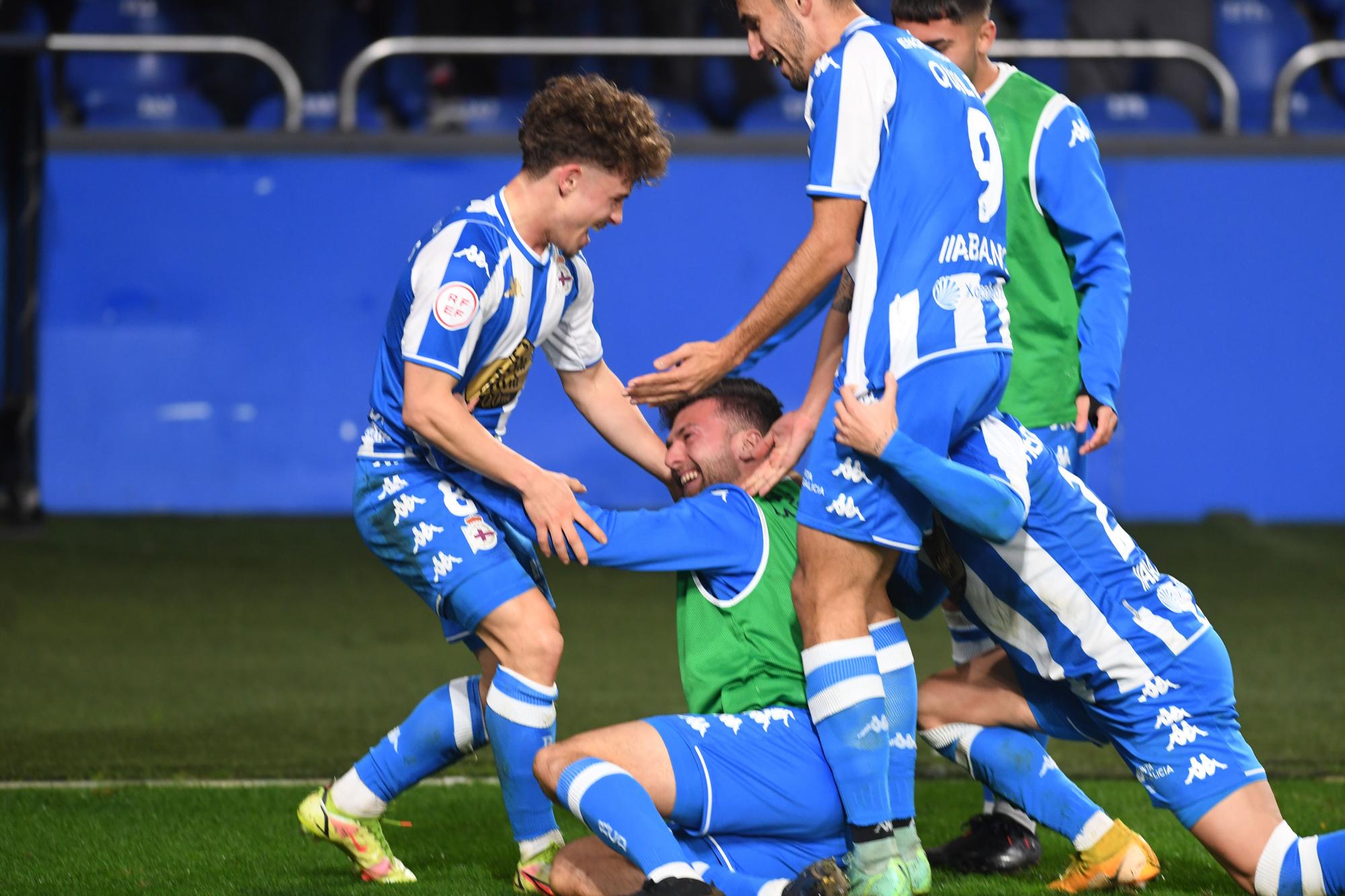 El Dépor le gana 3-0 al Valladolid Promesas