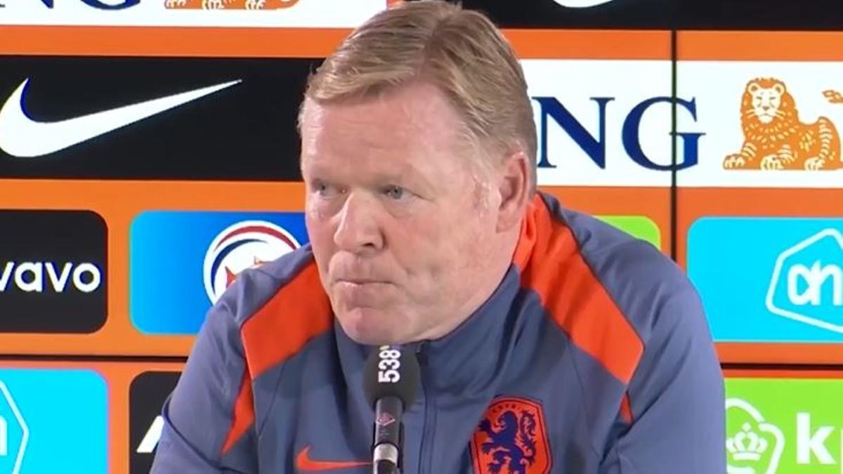 Koeman, sobre De Jong y el Barça: "No me arrepiento en absoluto de lo que dije"