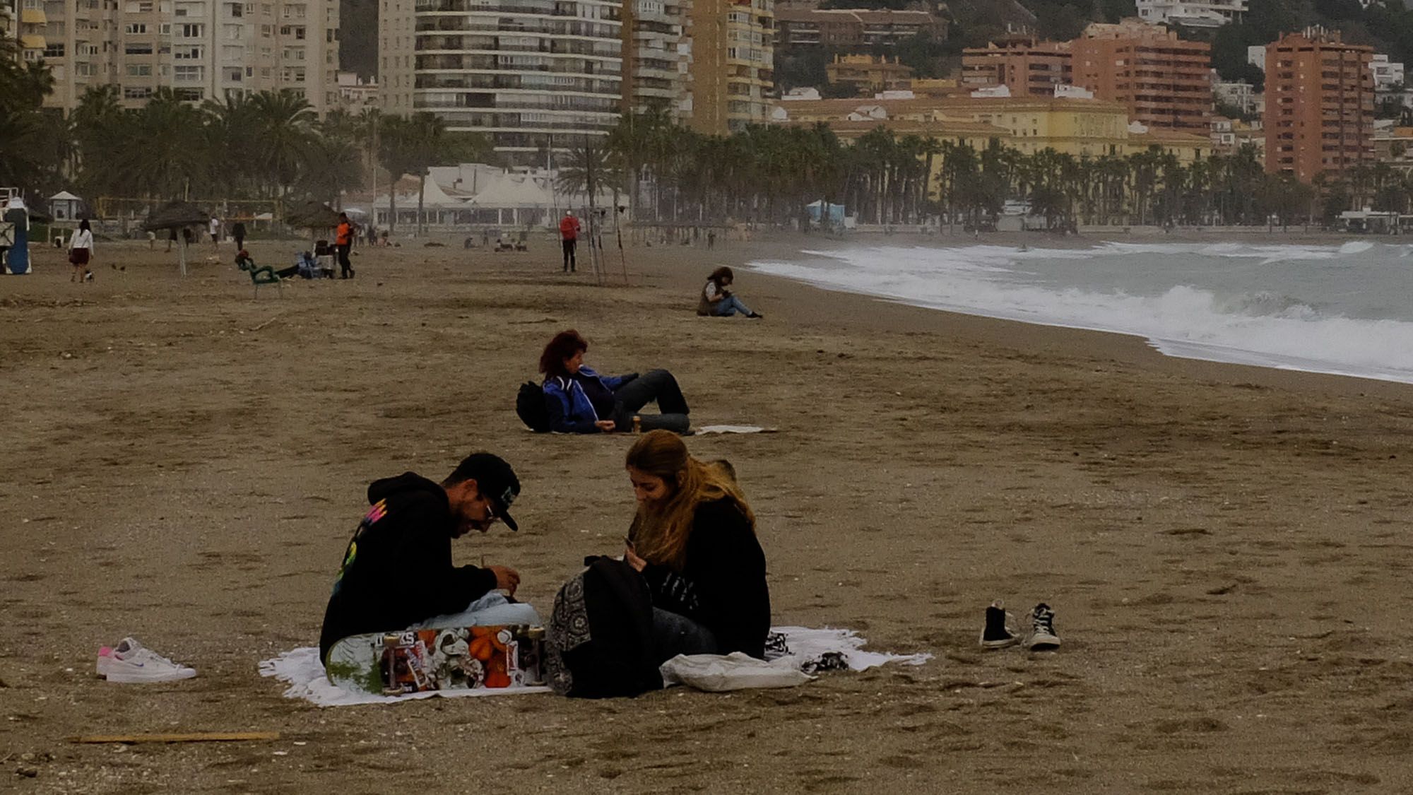 Ambiente en el Centro de Málaga en este festivo lunes, 1 de marzo