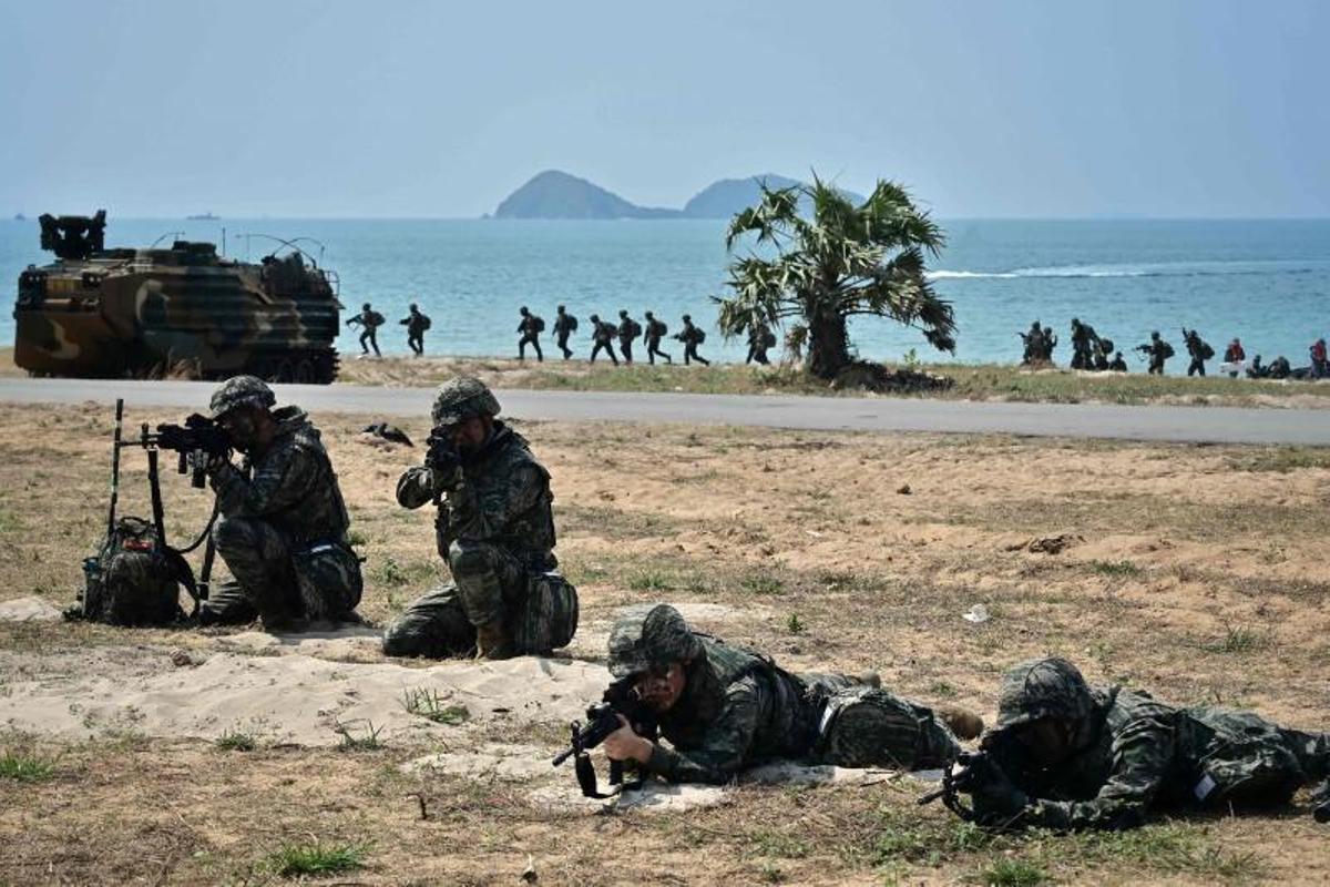 Corea del Sur participa en ejercicio militar conjunto Cobra Gold 2023 (CG23), en una base militar en Tailandia