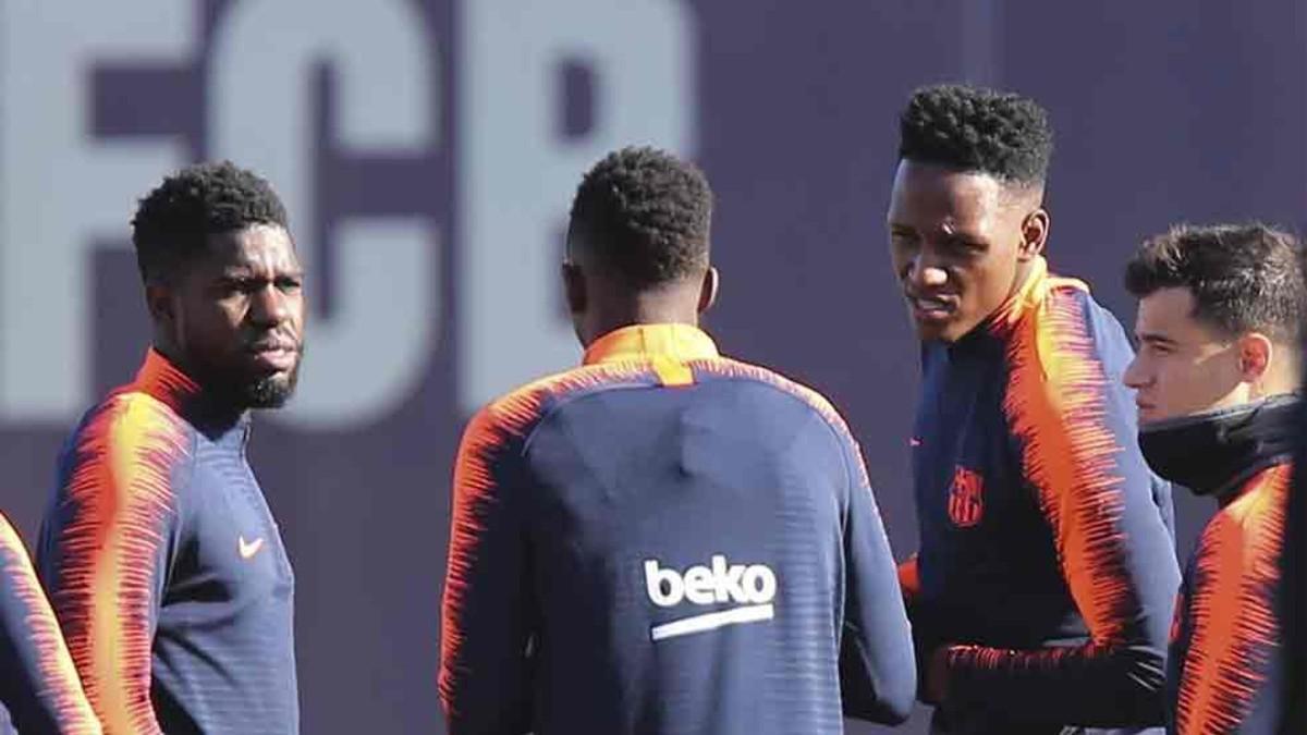 Yerry Mina se enfrenta a Samuel Umtiti este viernes