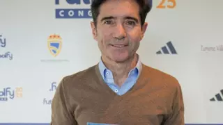 ¿Qué ha dicho Marcelino en 'su' congreso de fútbol en Villaviciosa?