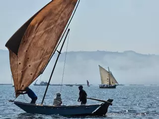 La XX Xuntanza de Embarcacións Tradicionais de la asociación moañesa Sueste.