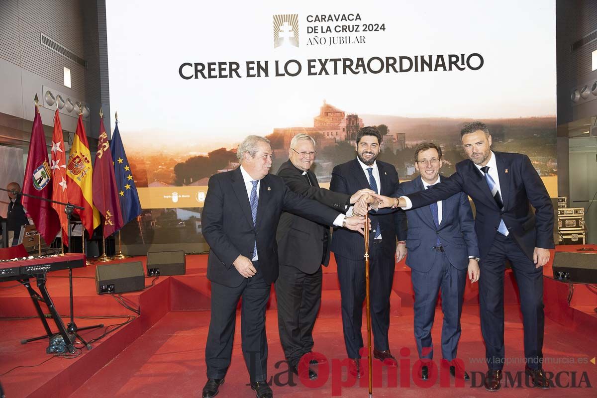 Así ha sido la presentación del Año Jubilar de Caravaca en Madrid