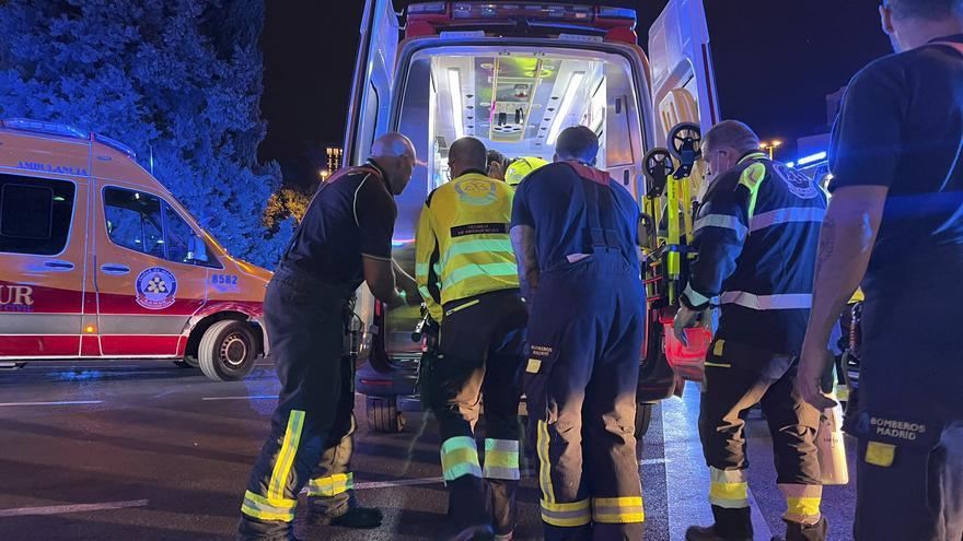 Mueren dos personas en un incendio en un restaurante de Madrid.