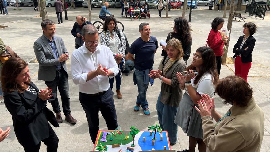 Alumnos de Mater y Sant Josep diseñan la plaza Joan Alcina