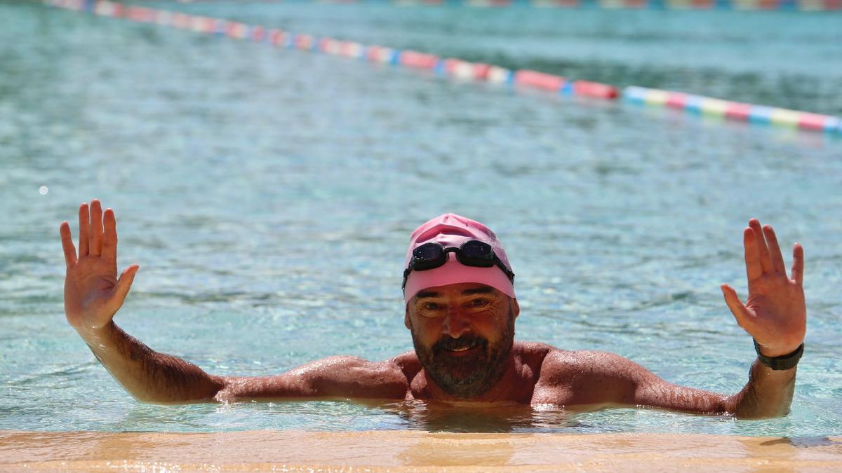 Asistentes al maratón solidario en el club Mirasierra de Córdoba.