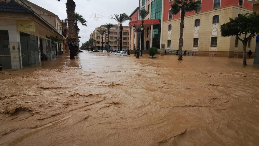 La DANA golpea a Los Alcázares.