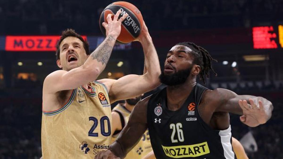 Laprovittola llevó de cabeza a la defensa del Partizan.