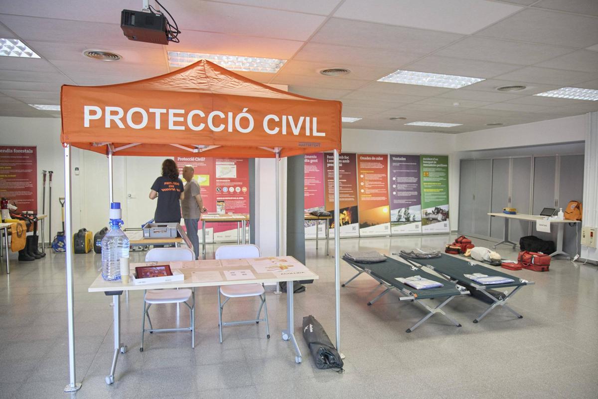 Les imatges de la jornada de portes obertes de Protecció Civil a Girona