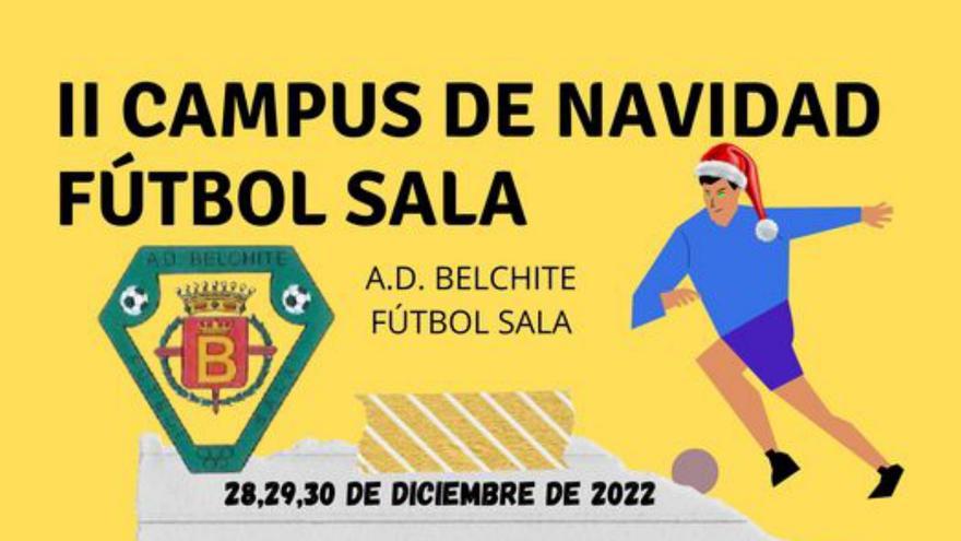 El campus de fútbol sala regresa por segundo año en Navidad