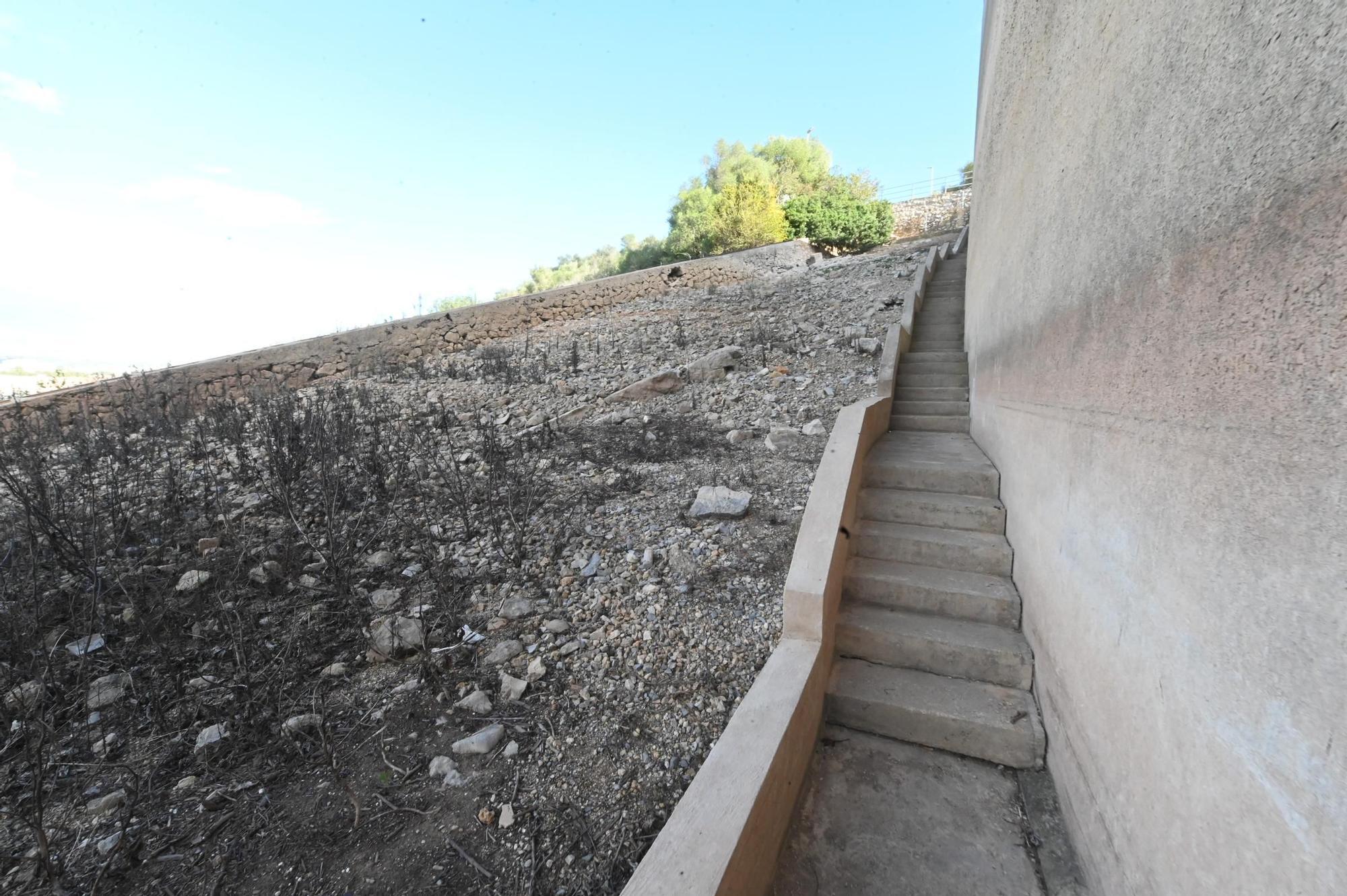 Preocupante estado del embalse de María Cristina