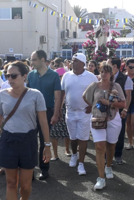 21-07-19 GRAN CANARIA. PUERTO DE ARGUINEGUIN-PUERTO DE MOGAN. MOGAN. Procesión marítima de la Virgen delCarmen desde el Puerto de en Arguineguín hasta el Puerto de Mogán.Fotos: Juan Castro  | 21/07/2019 | Fotógrafo: Juan Carlos Castro