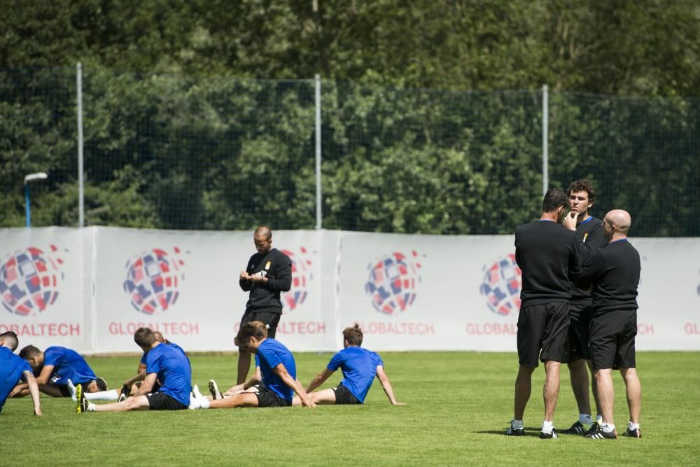 Entrenamiento del Real Oviedo