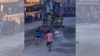 Trasladados al hospital de Cáceres dos heridos por asta de toro en Torrejoncillo y Cuacos de Yuste