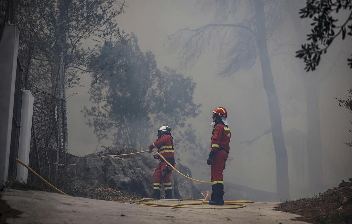 La UME trabajó en los serivicios de extinción hasta el domingo