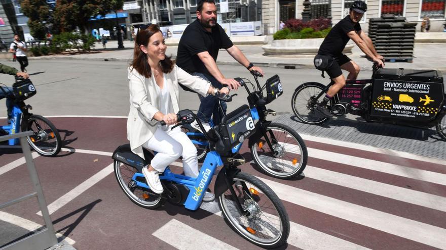 El Concello revisará las tarifas de Bicicoruña al final de este mes con la entrada de las eléctricas