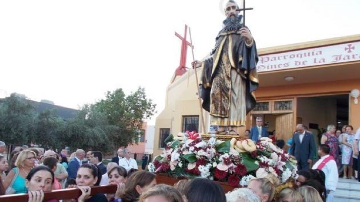 Romería de San Ginés de la Jara (archivo).