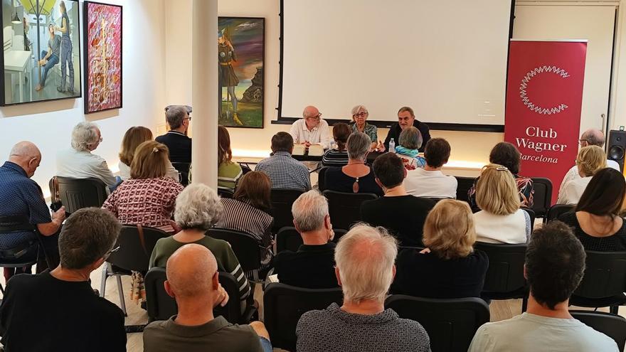 ‘Cròniques wagnerianes’ llena el Club Wagner de Barcelona