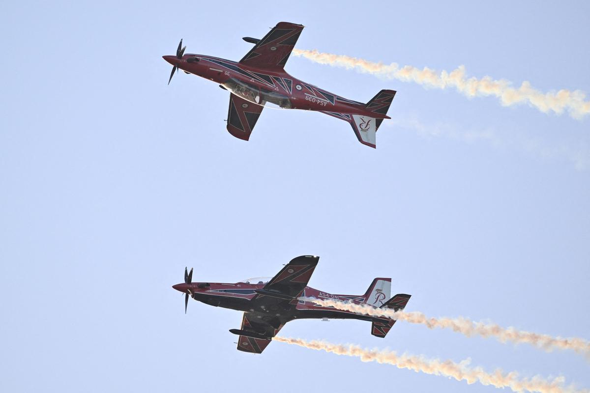 Exhibición aérea en Avalon, Australia