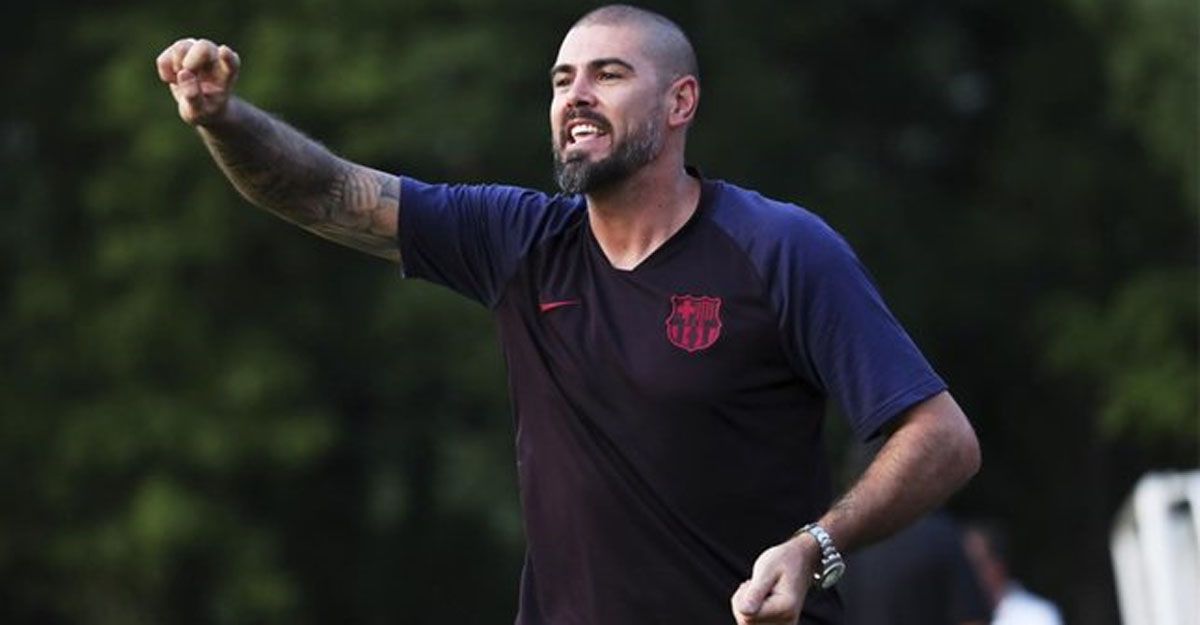 Víctor Valdés podría entrar en el cuerpo técnico del Barça B