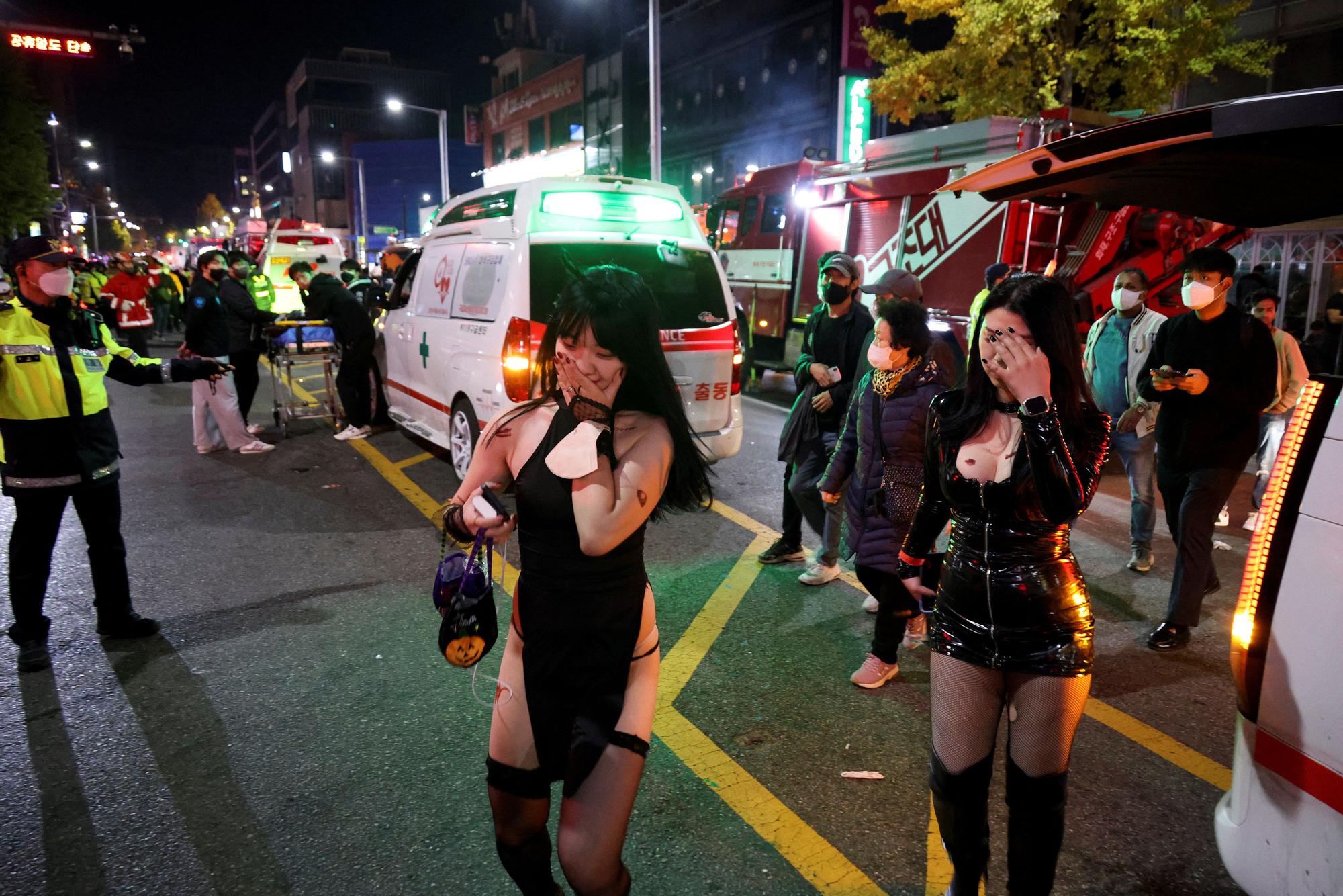 Stampede during Halloween festival in Seoul