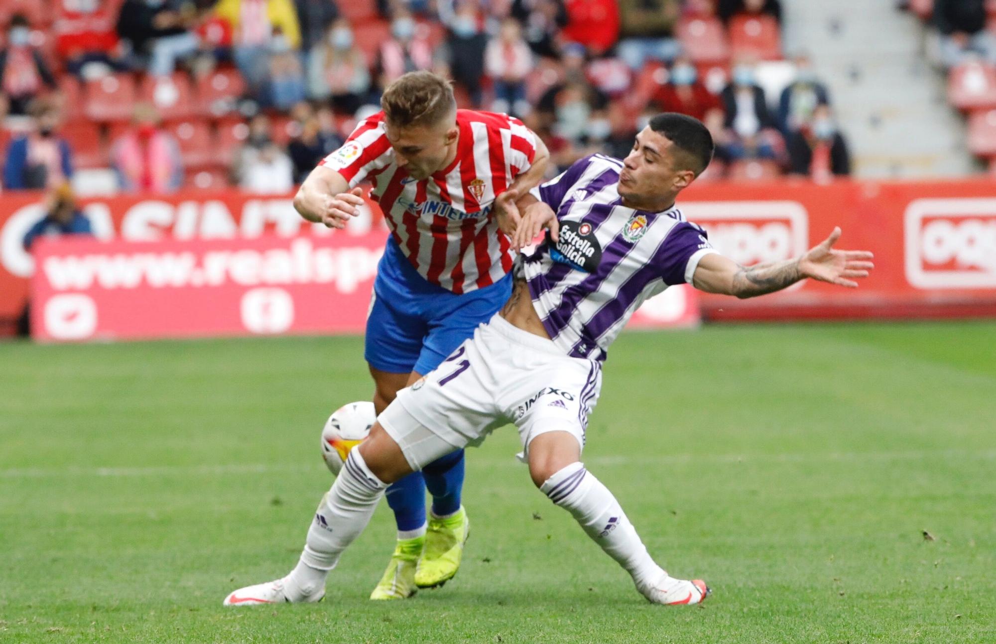 Sporting - Valladolid, en imágenes