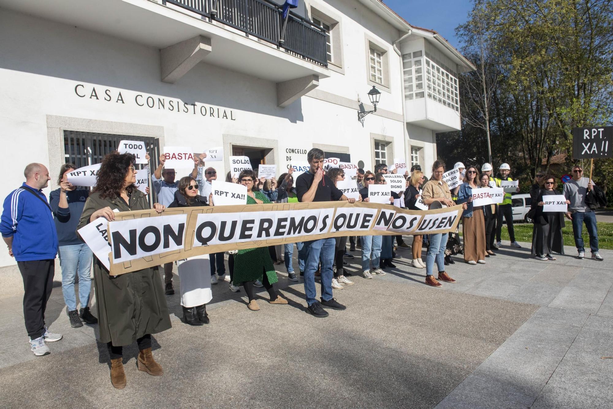 Último pleno de María Pan como alcaldesa de Cambre